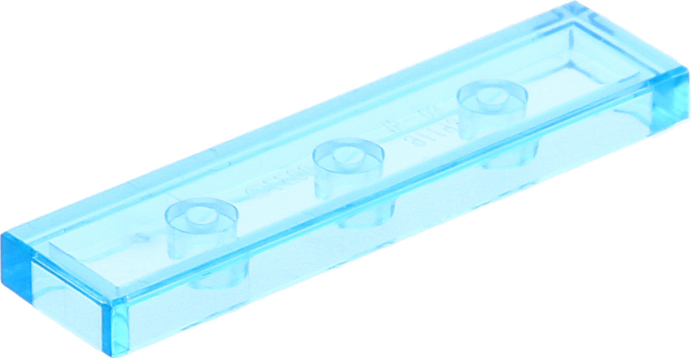 LEGO Steentje type 2431 transparant lichtblauw