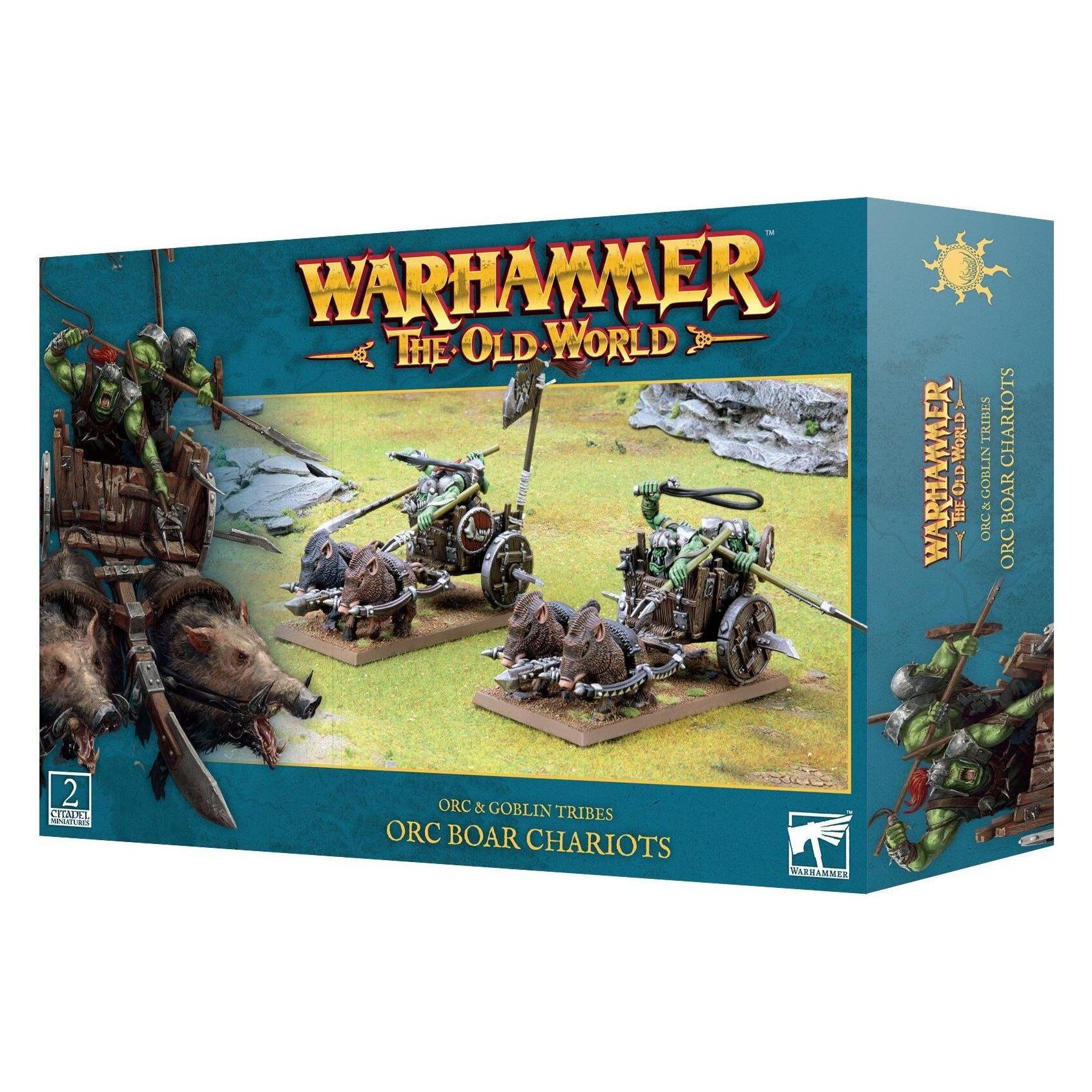 Games Workshop Warhammer ToW - Orc & Gobelin : Chars à Sangliers Orc (Kunststoff) (09-07)
