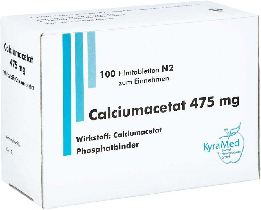 Calciumacetat 475 mg Filmtabletten