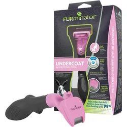 FURminator zum Entfernen der Unterwolle für kleine Haustiere, für alles Fell