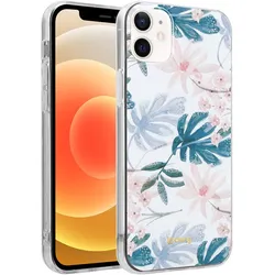 Hülle Crong Flower - Hülle für iPhone 12 Mini (Muster 01)