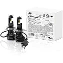 Osram NIGHT BREAKER LED smart +330% H4 StVZO-Konform Profi-Set
