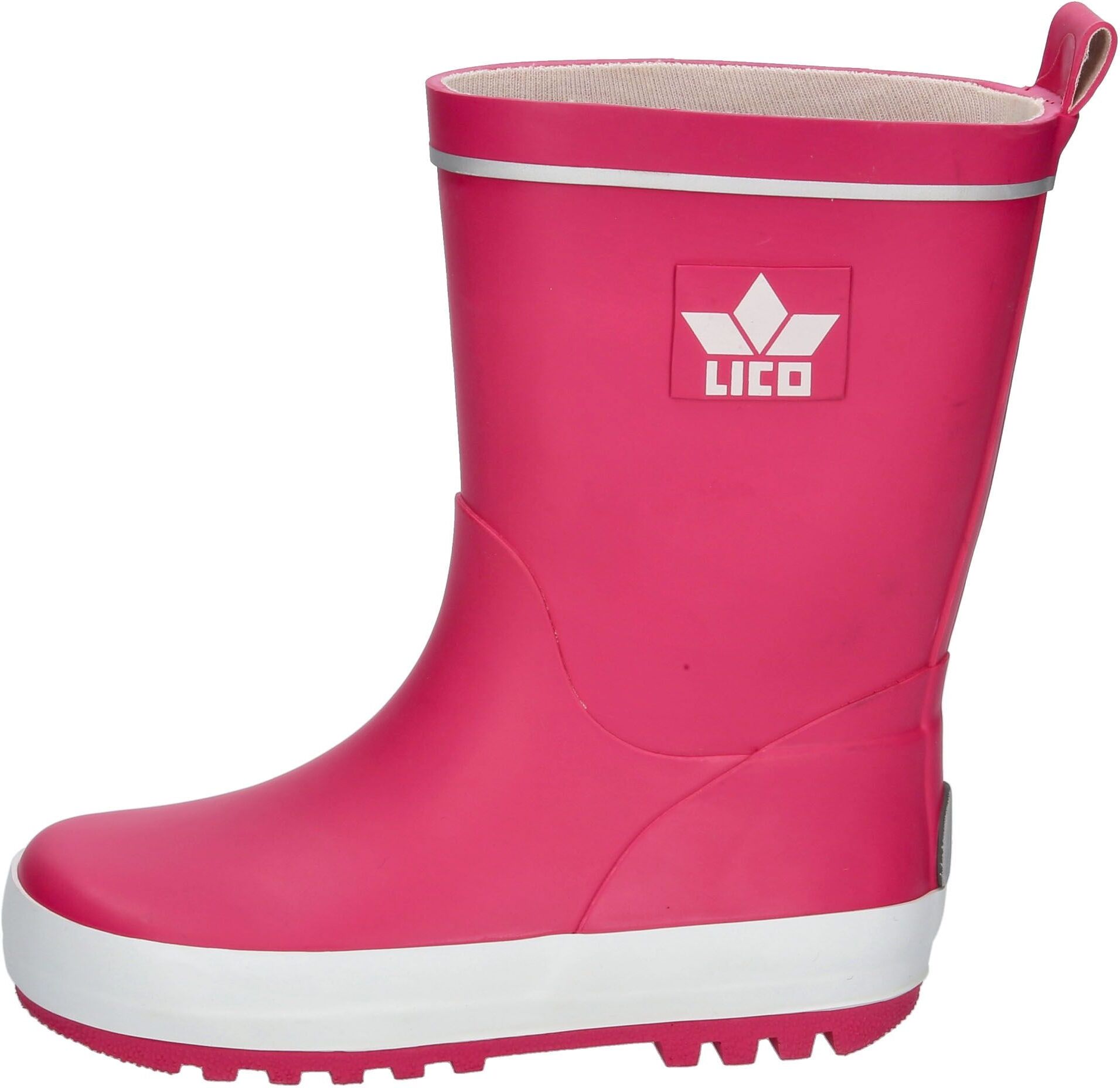 Gummistiefel LICO "Stiefel Samira", Mädchen, Gr. 41, rosa, Gummi, Schuhe Gummistiefel rosa 41