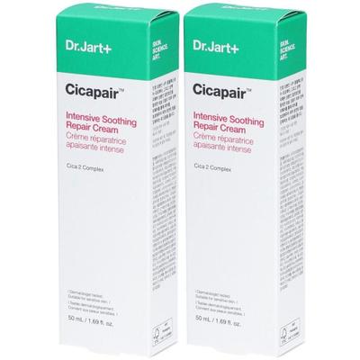 Dr.Jart+ Cicapair Intensive Soothing Repair Anti Redness Cream x2 2x50 ml Creme