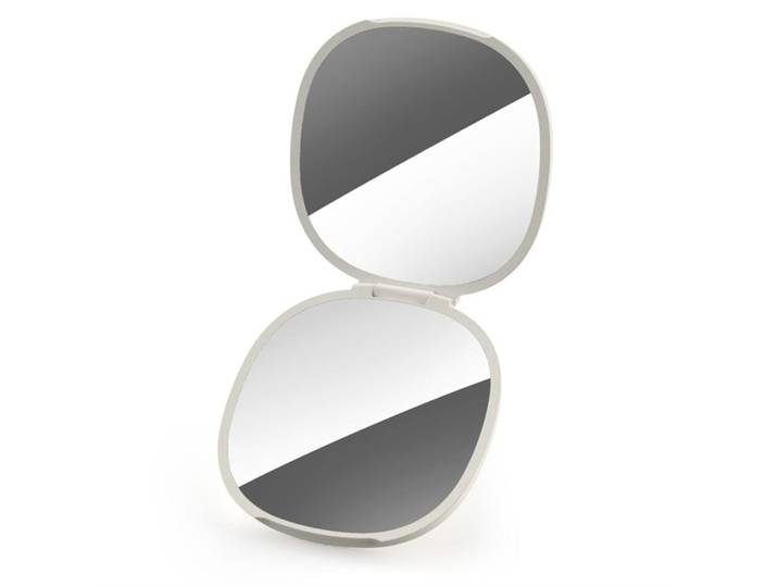 Kosmetikspiegel Joseph Joseph Viva Beige ABS/Glas 8.5 cm - Material: ABS/Spiegelglas