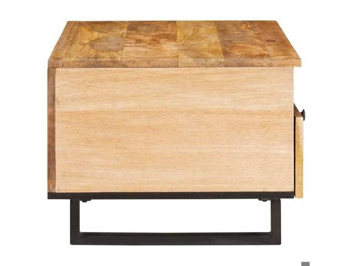 Magnifique Table basse Chêne artisanal 80x54x40 cm - design polyvalent - pour maison - Marron 28.4 kg 2026_506906