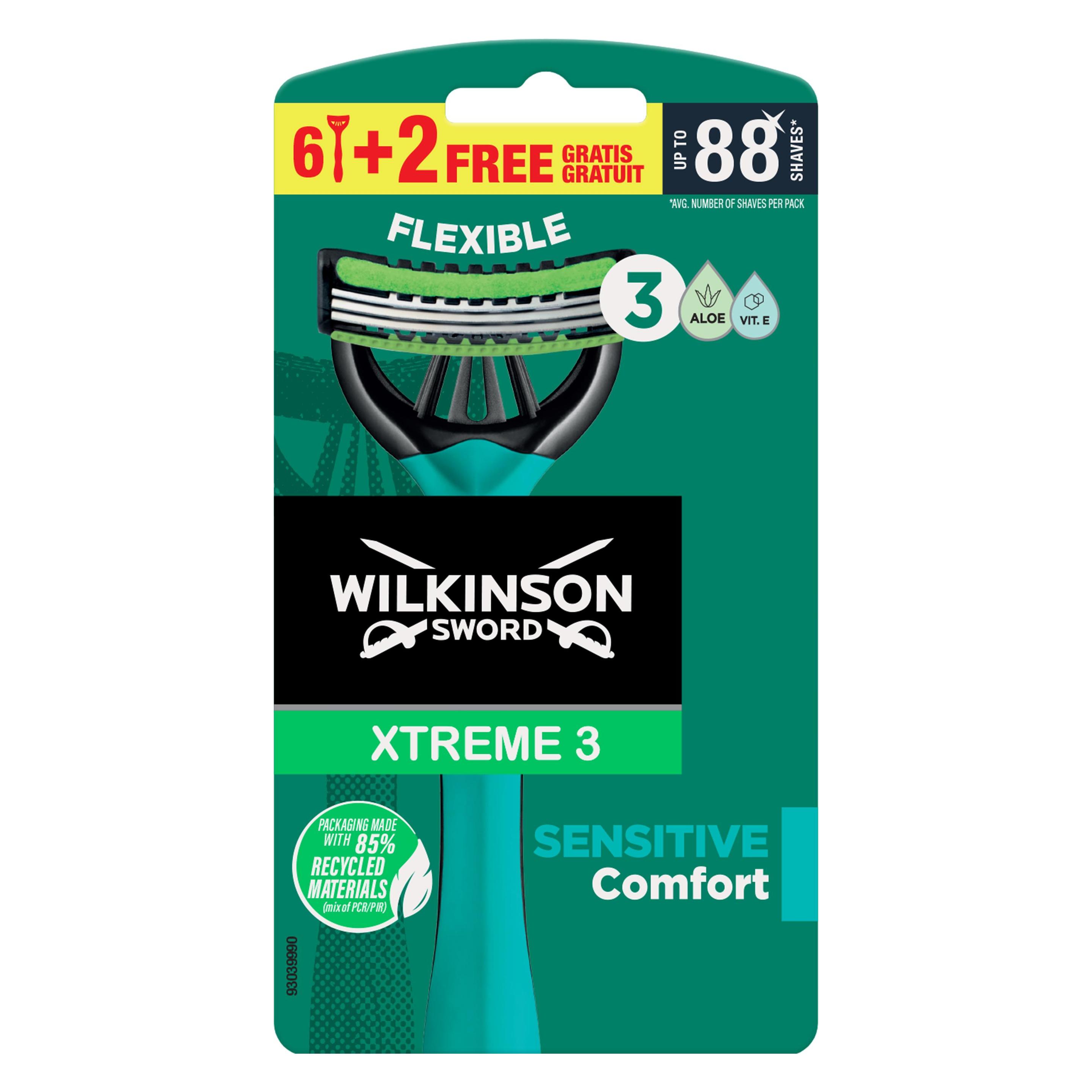 Wilkinson Rasierer Extreme3 Sensitive 6+2 (5138)
