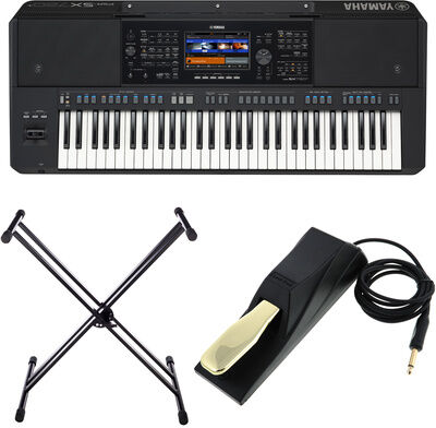 Yamaha PSR-SX720+ Set Schwarz