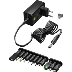 GOOBAY 64568 - Universal-Schaltnetzteil, 3 - 12 V, 12 W, 1000 mA