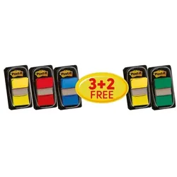 Post-it Index 5er-Pack Haftstreifen »Index« 43,2 x 25,4 mm, 4.32x2.54 cm