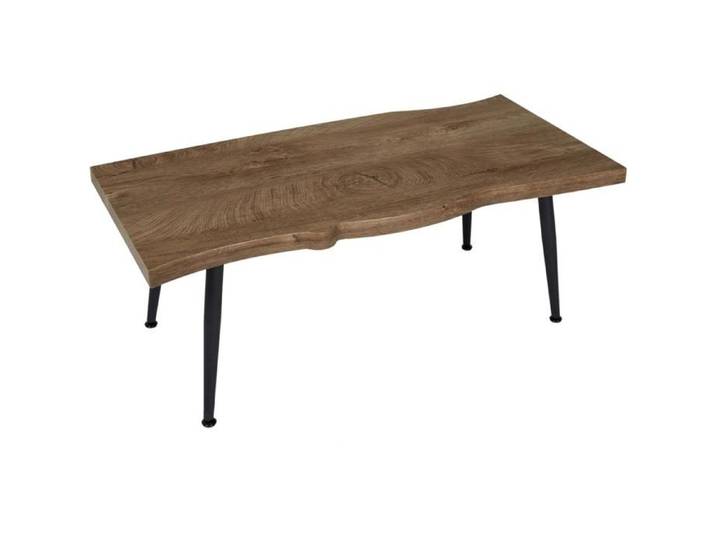Table Basse - HOME DECO FACTORY - Forest - Bois - Noir et Marron
