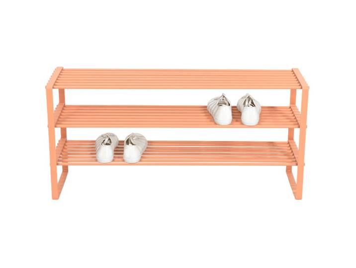 Spinder Design Schuhregal Hesta terracotta Stahl B 100 cm H 48.5 cm - Schuhregal