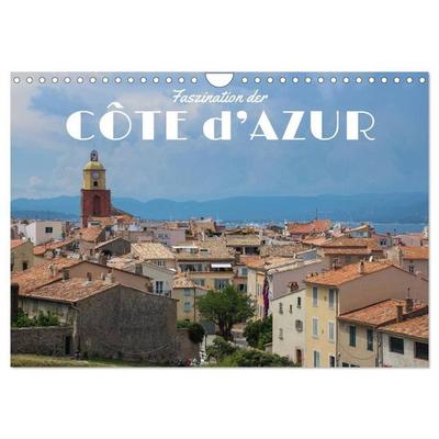 Faszination der Côte d'Azur (Wandkalender 2027 DIN A4 quer), CALVENDO Monatskalender