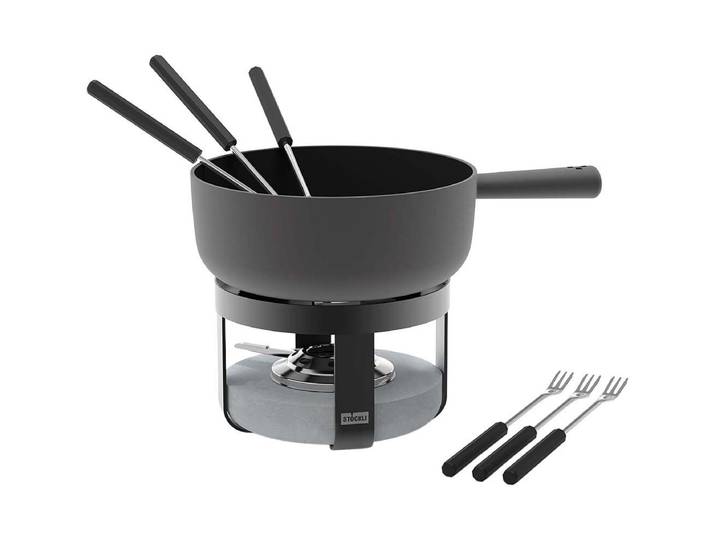 Stöckli Pilatus Stone Classic 22 BL Fondue-Set