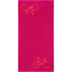 Handtuch VELO (BL 50x100 cm) - pink - BL 50x100 cm