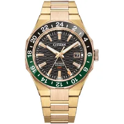 Citizen NB6033-51E Herren-Armbanduhr Automatik Series 8 Goldfarben