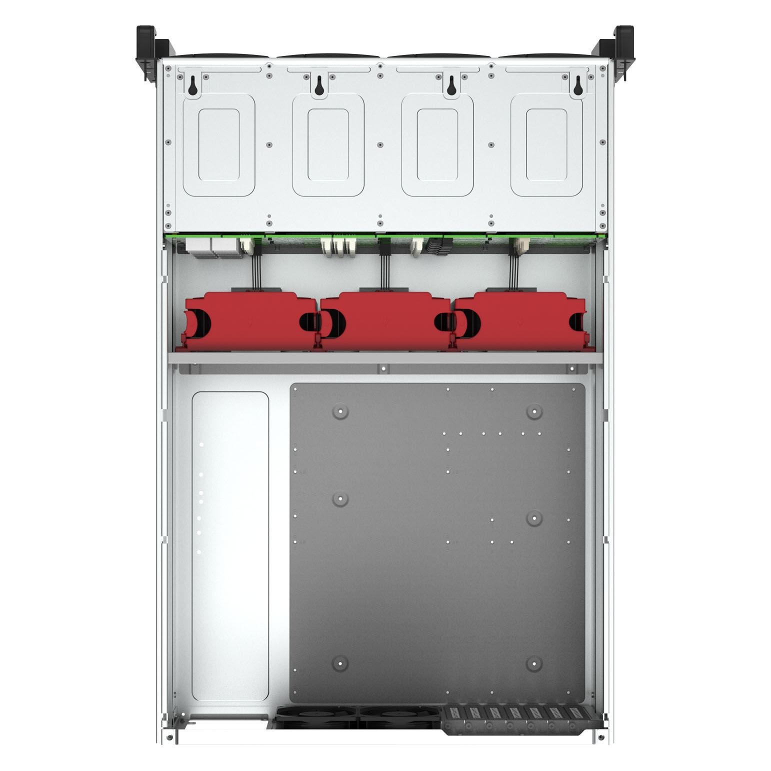 Silverstone SST-RM43-324-RS - 4U 24-bay 2.5" / 3.5" HDD rackmount storage chassis with Mini-SAS HD S (SST-RM43-324-RS)
