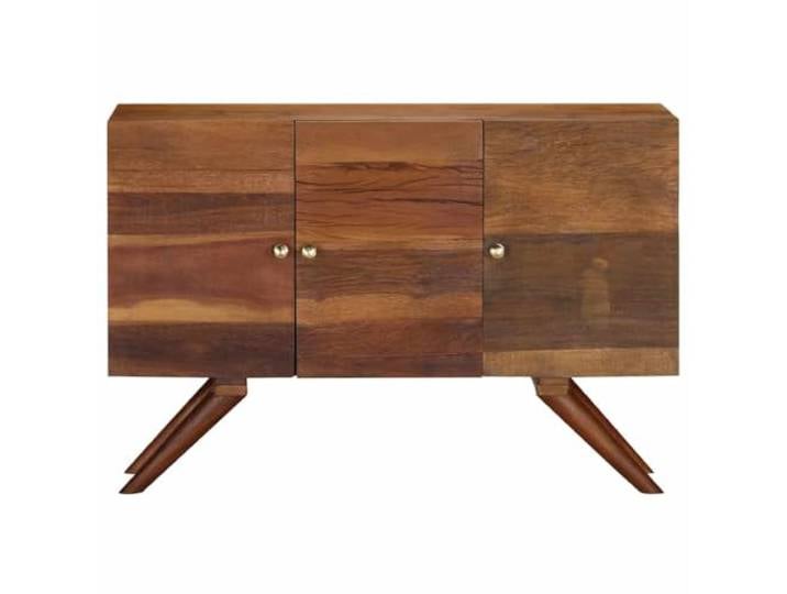 KGHFDVB Sideboard Braun Altholz Massiv 110x30x75 cm Recyceltes Holz, Einzigartige Maserung, Viel Stauraum, Einfacher Zusammenbau