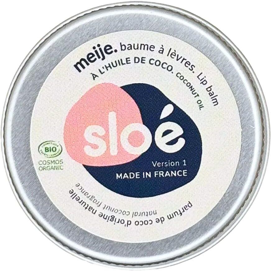 Sloe  - Meije Baume À Lèvres Réparateur Noix De Coco - Soin de la personne