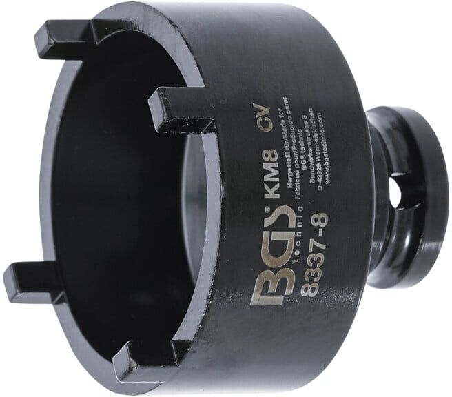 BGS Douille à ergots ergots extérieurs KM8 ; BGS technic (8337-8)