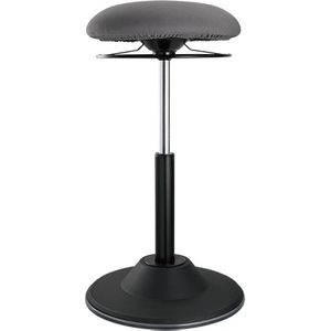 LogiLink Fitness-Hocker EO0022, Stoff, grau