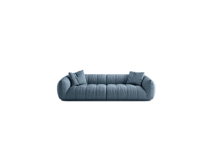 4-Sitzer Design Sofa „Julia“ Heritage Jeansblau CXL by Christian Lacroix