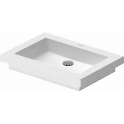 Duravit Design Classics Einbauwaschtisch Universal 0317580029 Einbau von oben, ohne Hahnloch, 580 mm, Weiß Hochglanz
