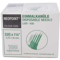 Kanülen Neopoint 12 0,70x30 100 St