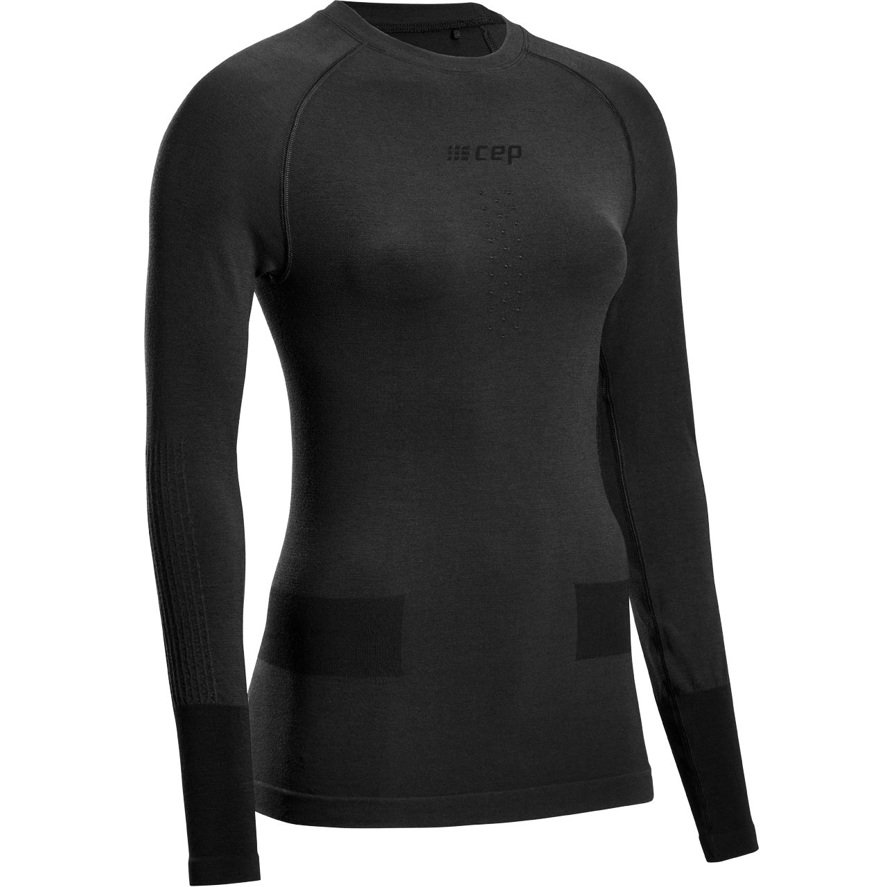 CEP Damen Langarm Shirt MERINO black - S