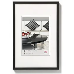 Walther Bilderrahmen Chair Aluminium Schwarz / 42,0 x 59,4 (A2)