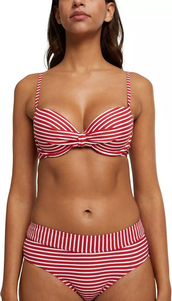 Esprit - Bikini-Top,wattiert, für Damen, Rot, Größe 38C