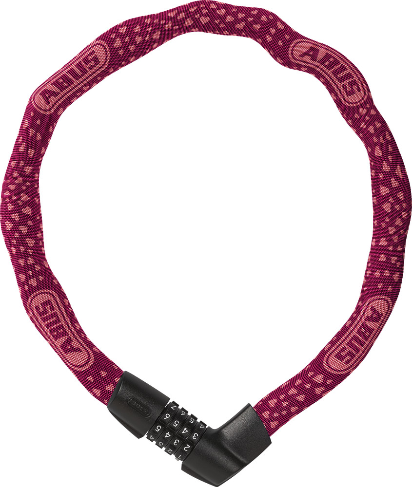 ABUS Kettenschloss Tresor 1385/75 cherry heart 10088013-01