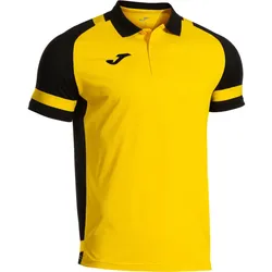 JOMA Lider Poloshirt 901 - gelb/schwarz XL