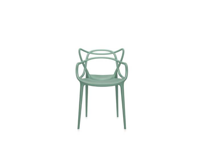 Kartell Stuhl Masters grün, Designer Philippe Starck, 57x84x47 cm