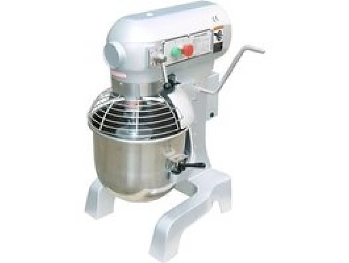 Batteur mélangeur professionnel planétaire 10 litres - COMBISTEEL - Gris - 450 Watt - 110-178-355 tr/min