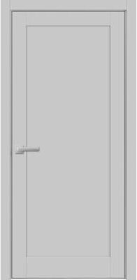 SARTODOORS Quadro 4111 Matte Grey MDF Prehung Interior Door