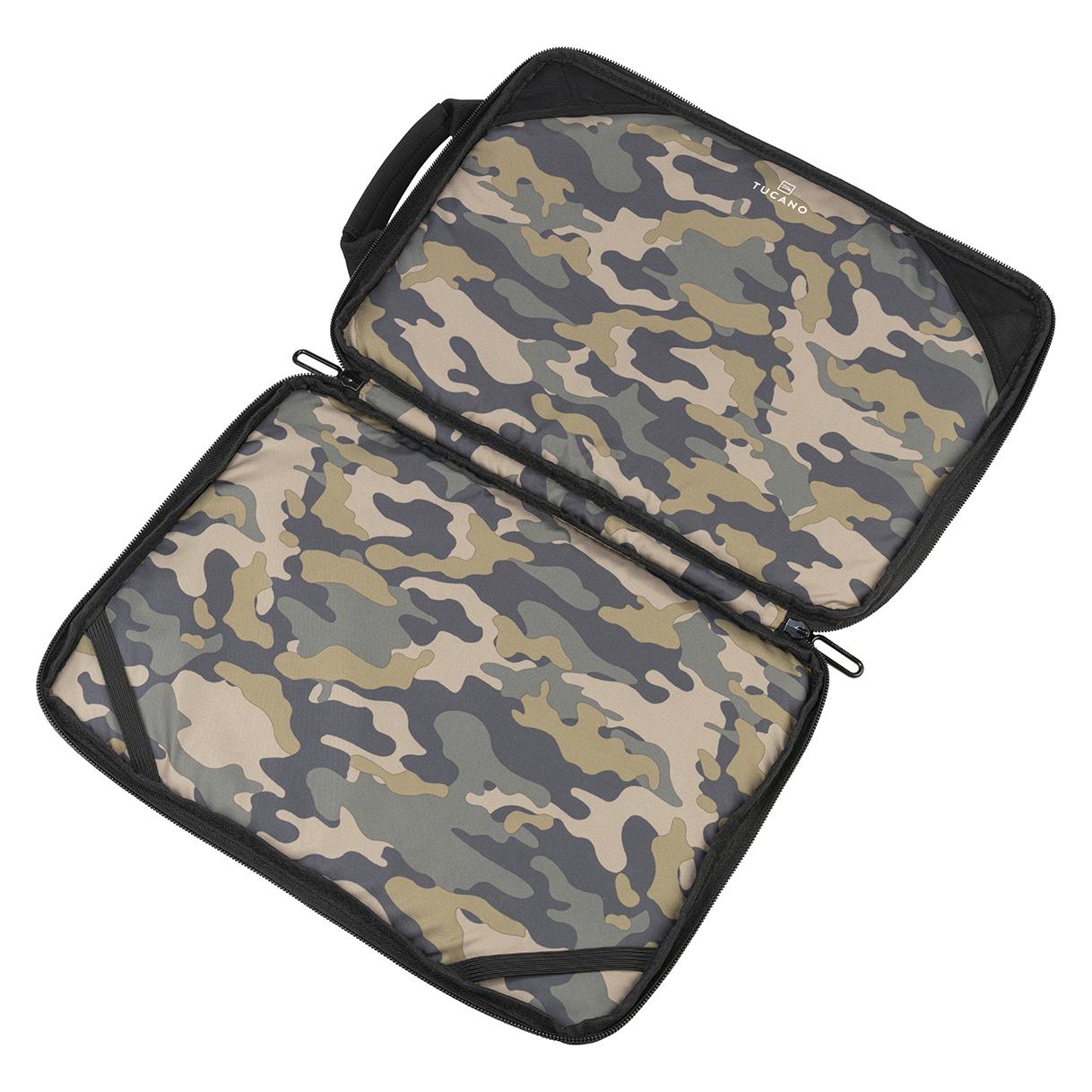 Tucano Sandy Notebooktasche, 13-14 Zoll, schwarz (14", Universal) (BFSAN1314-BK)