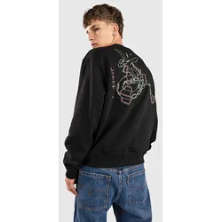 Dolly Noire x Pokemon Rayquaza Crewneck Sweater black Gr. XL