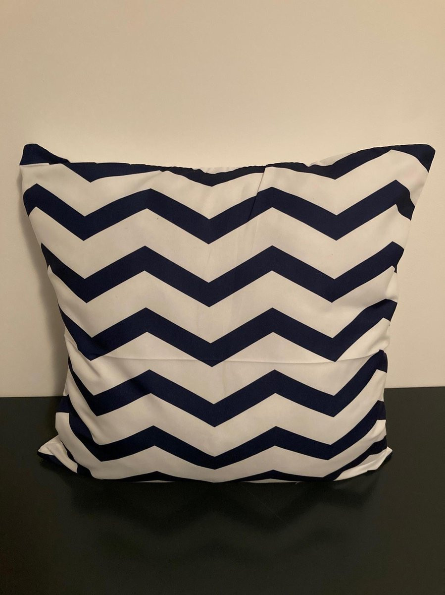 Kussenhoes Nordic Geometry Collection Dark Blue Edition 45x45 cm