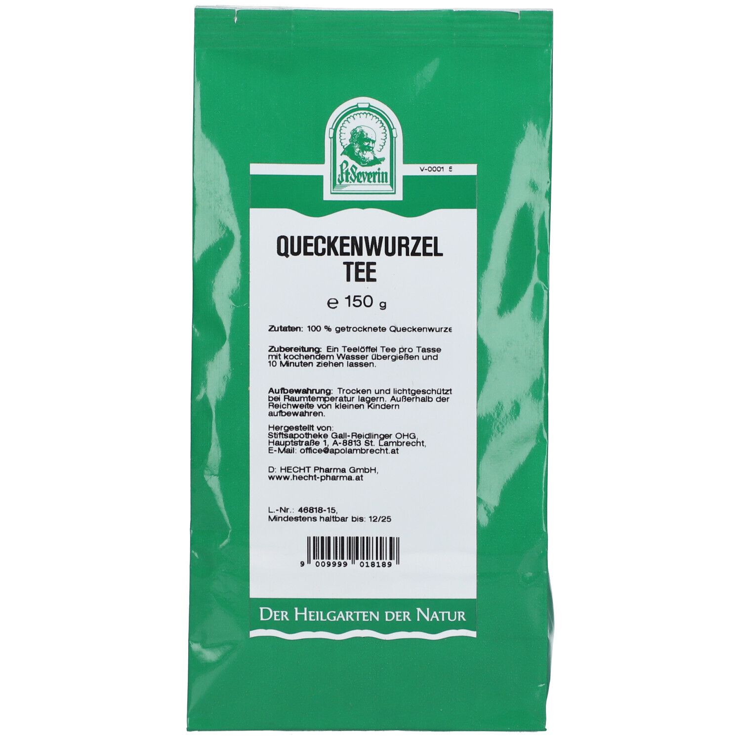 Queckenwurzel TEE 150 g Pulver