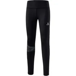 ERIMA Damen Tights RACING tight, Größe 44 in Schwarz Schwarz
