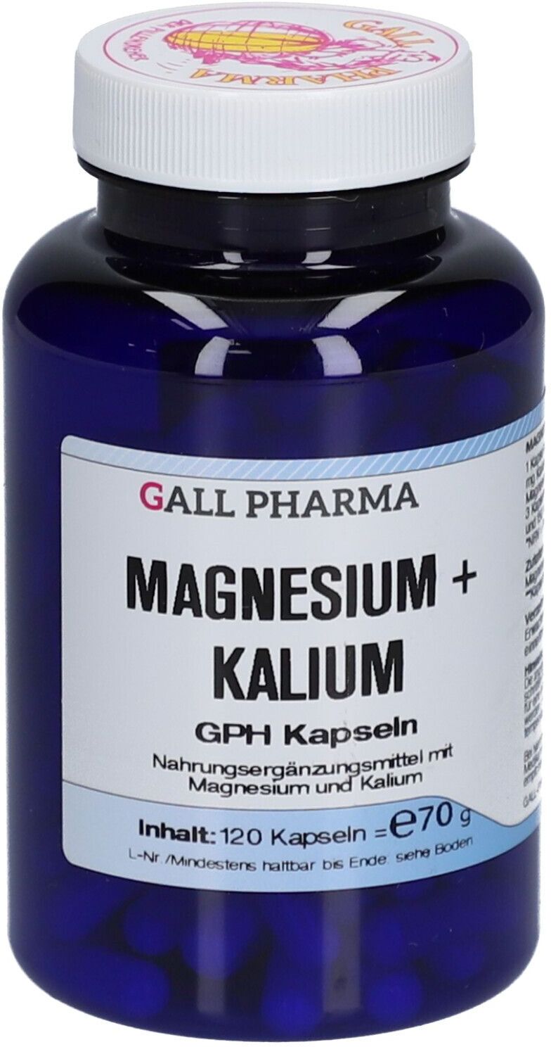 GALL PHARMA Magnesium+Kalium GPH Kapseln 120 St