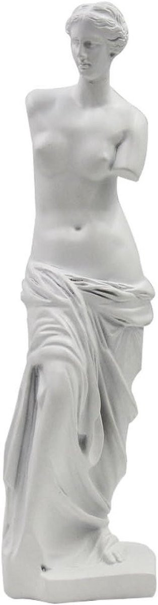 Klassiek Standbeeld Griekse Godin Aphrodite voor Huisdecoratie H 29 x B 8 x D 5,5 cm