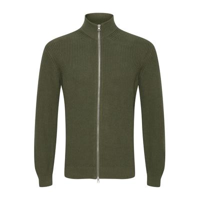 Strickjacke CASUAL FRIDAY "Strickjacke CFKurt", Herren, Gr. XL, grün (beetle), Obermaterial: 100% Baumwolle CO., Strickjacken Strickjacke