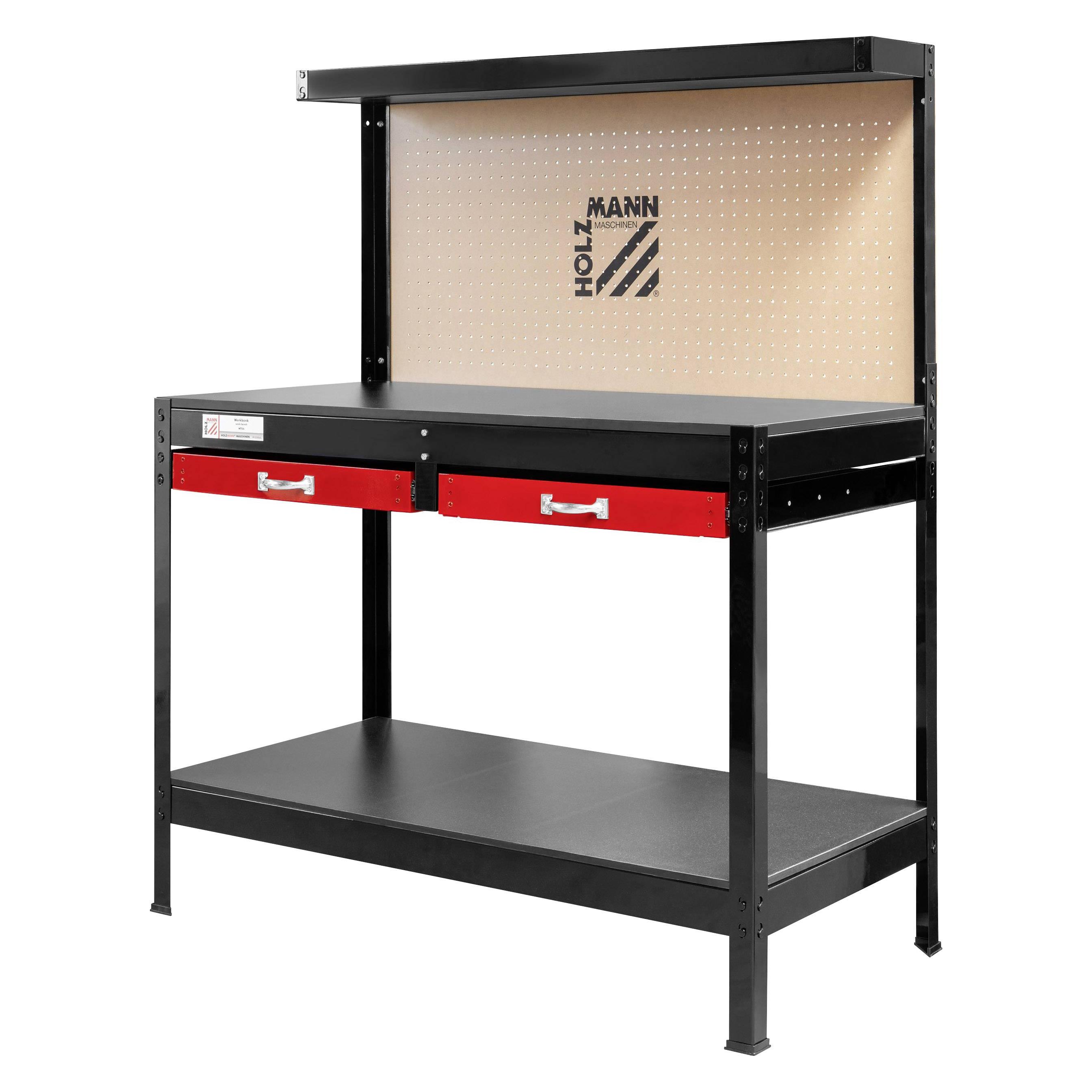 Holzmann Werkbank (121 cm, 61 cm) (WT06)