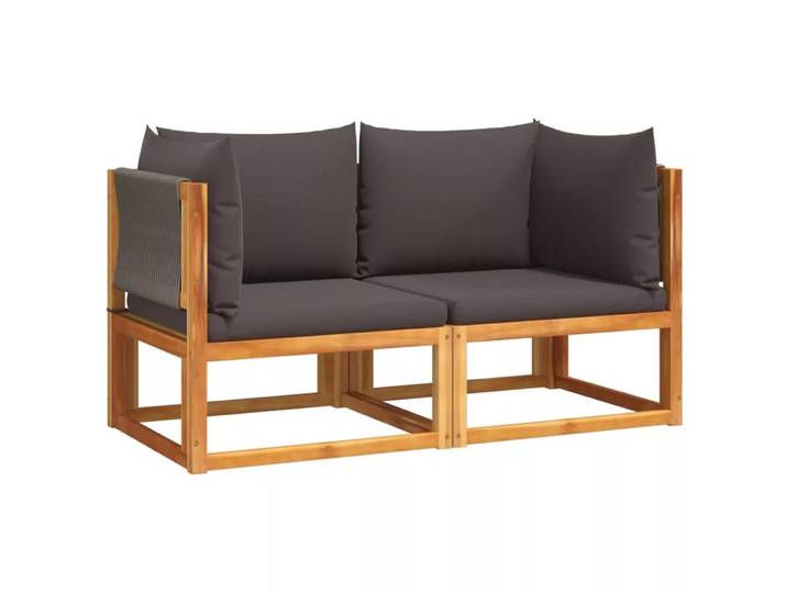 VidaXL - Gartensofa akazienholz, One Size, Braun