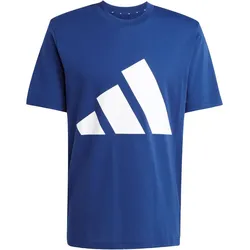 adidas Essentials Big Logo T-Shirt Herren JE8940 - dark blue/white S