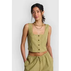 Billabong Another Wave Woven Tank Top cedar Gr. L