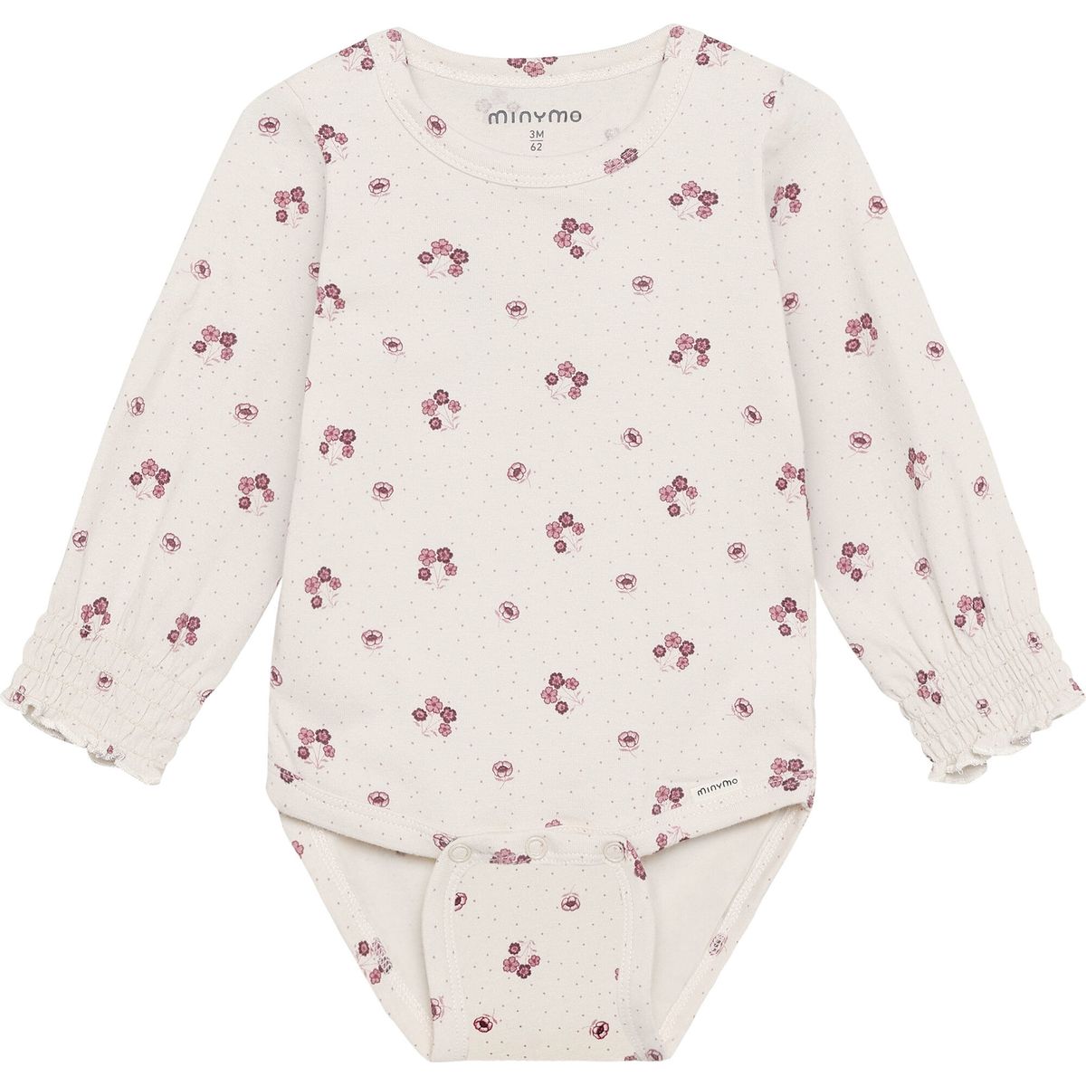 Minymo Body LS AOP pink tint (5404) 68 114511-5404-68