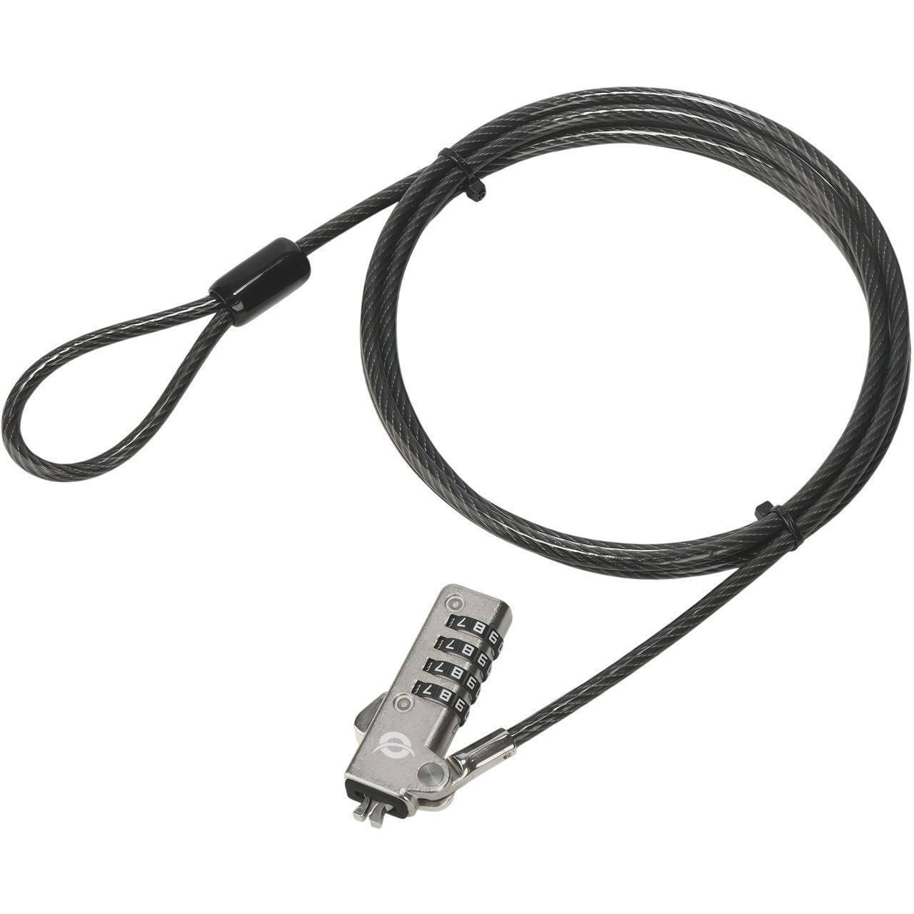 Conceptronic Notebook Zahlenschloss Wedgeslot3.2x4.5mm 1.80m